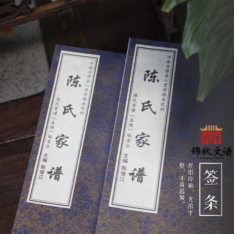 河南省滑縣八里營鎮(zhèn)南苑村陳氏家譜（主編：陳俊江）